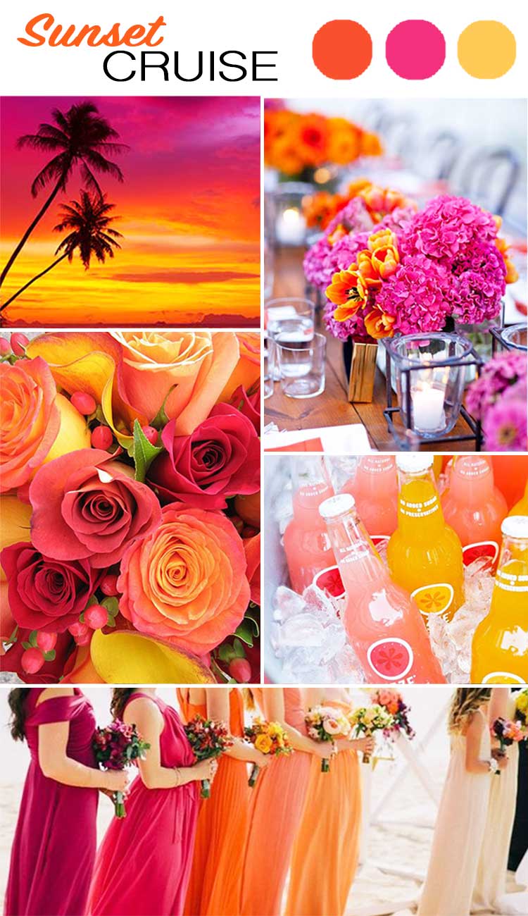 The Top 5 Color Palettes For Your Summer Wedding crazyforus
