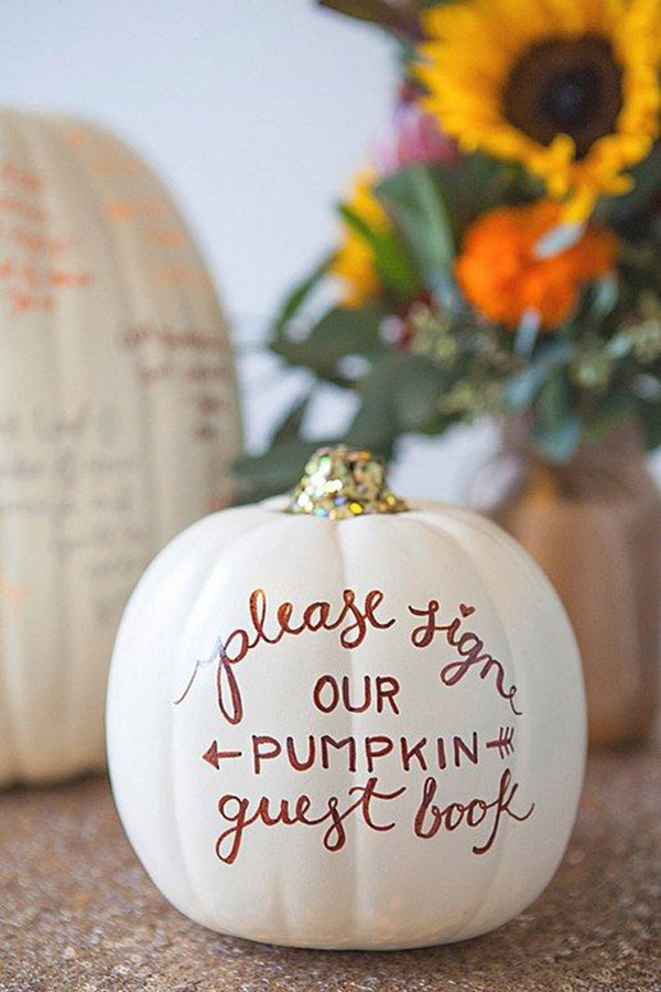 10 Ways To Pumpkin-ify Your Fall Wedding